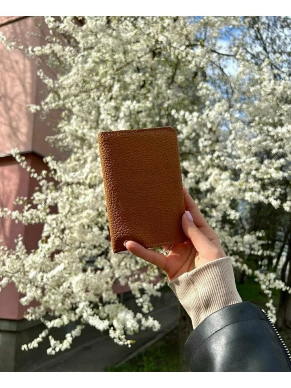 Personalized Leather Passport Holder - Cute Travel Essentials Gift for Him & Her